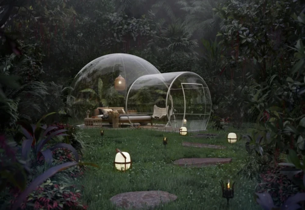 garden bubble tent